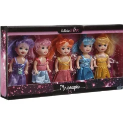 Gifi Jeux D'Imagination Et D'Imitation<Mini poupée x5