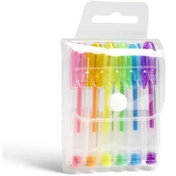 Mini stylo gel multicolore x6*Gifi New