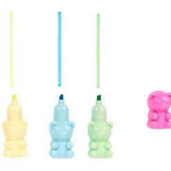 Mini surligneur pastel ourson superposable x5*Gifi Clearance