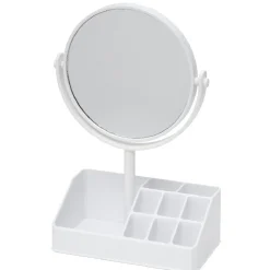 Best Gifi Miroir double avec organiseur cosmétique