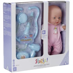 Gifi Jeux D'Imagination Et D'Imitation<Mon poupon docteur - 6 sons - H30 cm