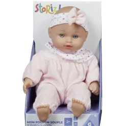 Gifi Jeux D'Imagination Et D'Imitation<Mon poupon souple douceur tenue rose