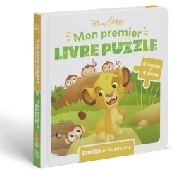Gifi Mon premier Livre puzzle Disney - Simba et la Savane