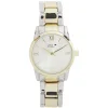 Best Gifi Montre ronde bracelet oyster bicolore dorée et argentée