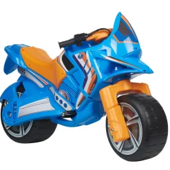 Gifi Eveil<Moto cross enfant à roulettes bleu orange