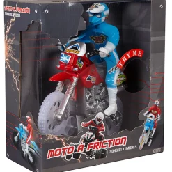 Gifi Jeux D'Imagination Et D'Imitation<Moto cross à friction son et lumière