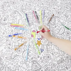 Gifi Jeux Créatifs<Nappe Noël à colorier 128x240cm