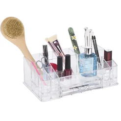 Gifi Organisateur cosmétique transparent 17 compartiments