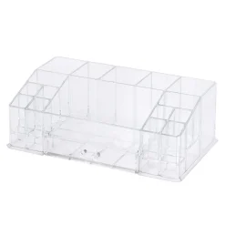 Gifi Organisateur cosmétique transparent 17 compartiments