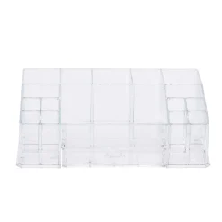 Gifi Organisateur cosmétique transparent 17 compartiments