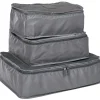 Clearance Gifi Organisateur de valise x6 polyester gris