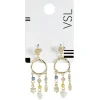 Gifi Paire de boucles d'oreilles pendantes