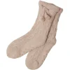 Gifi Paire de chausettes intérieur Femme rose avec pompons