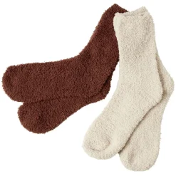 Clearance Gifi Paire de chaussettes doudou x2