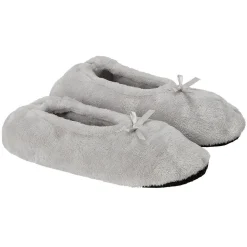 Online Gifi Paire de Chaussons ballerines noire blanc ou rouge