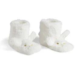 Gifi Paire de chaussons bottes enfant lapin blanc 27/29