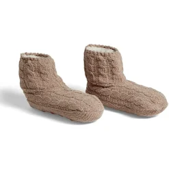 Discount Gifi Paire de chaussons chaussettes basses rose - Taille unique