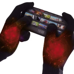 Gifi Paire de gants thermiques tactiles noirs pour homme ou femme