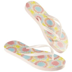 Gifi Paire de tongs Femme imprimé multicolore T36/37