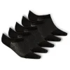 Clearance Gifi Paires de chaussettes invisible x5 femme noir