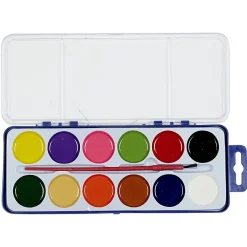 Gifi Palette de peinture 12 couleurs