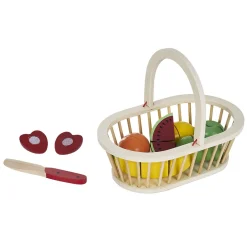 Gifi Jeux D'Imagination Et D'Imitation<Panière avec fruits à couper en bois