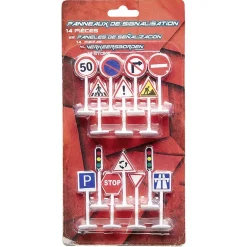 Panneaux de signalisation pour tapis de voitures x14*Gifi Best