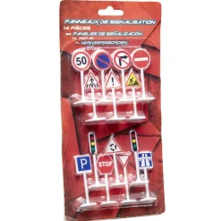 Panneaux de signalisation pour tapis de voitures x14*Gifi Best