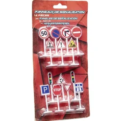 Panneaux de signalisation pour tapis de voitures x14*Gifi Best