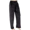Hot Gifi Pantalon velours uni noir Taille L
