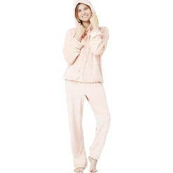 New Gifi Pantalon velours uni rose Taille S