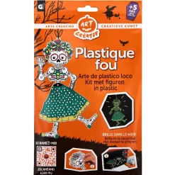 Gifi Pantin squelette phosphorescent fille Halloween à fabriquer