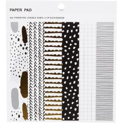 Gifi Papier créatif 30 feuilles or et doré