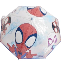 Clearance Gifi Parapluie bulle Spiderman rouge polyester et métal