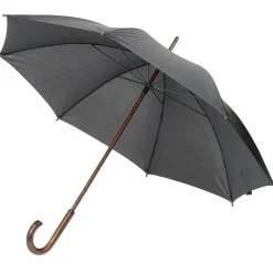 New Gifi Parapluie canne gris foncé