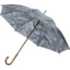 Hot Gifi Parapluie canne imprimé feuillage