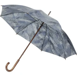 Hot Gifi Parapluie canne imprimé feuillage
