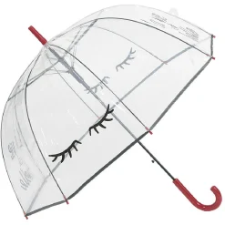 Hot Gifi Parapluie canne transparent La vie est belle