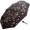 Best Gifi Parapluie manuel étoile noir L28 cm