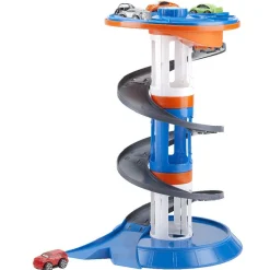 Gifi Jeux D'Imagination Et D'Imitation<Parking circuit à 3 niveaux avec 5 voitures Team Racer