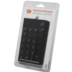 Pavé numérique USB pour PC noir*Gifi