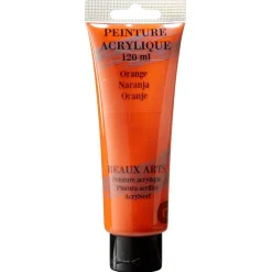 Gifi Peinture acrylique orange 120 ml