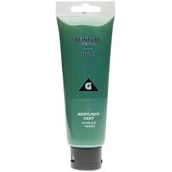 Peinture acrylique vert*Gifi Discount