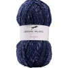 Gifi Pelote acrylique laine fil épais mélange Taïga 405 blanc