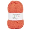 Gifi Pelote de fil à tricoter orange