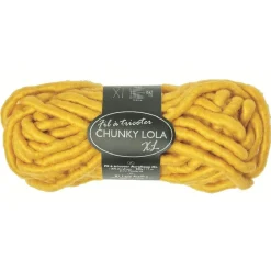 Gifi Pelote de fil à tricoter XL jaune