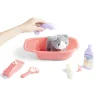 Gifi Eveil<Peluche animal avec baignoire et accessoires