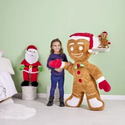 Gifi Eveil<Peluche bonhomme pain d'épice H30cm