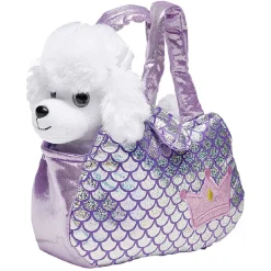 Gifi Eveil<Peluche chien ou chat + sac à main
