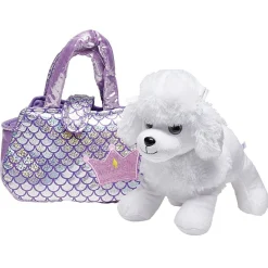Gifi Eveil<Peluche chien ou chat + sac à main